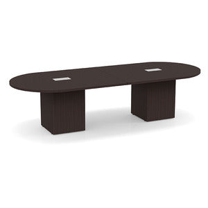 Racetrack Cube Base Conference Table