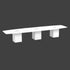 Boat-Shaped Cube Base Conference Table
