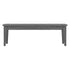 Solid Wood Base Coffee Table