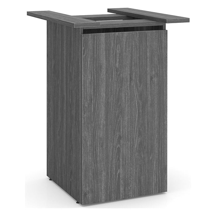 Cafe Height Square Top Cube Base Conference Table