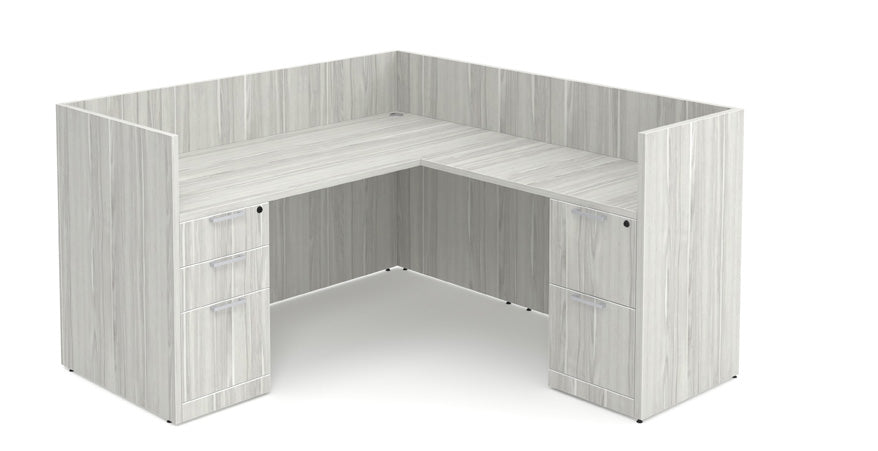 Classic Series L-Shape Reception Desk