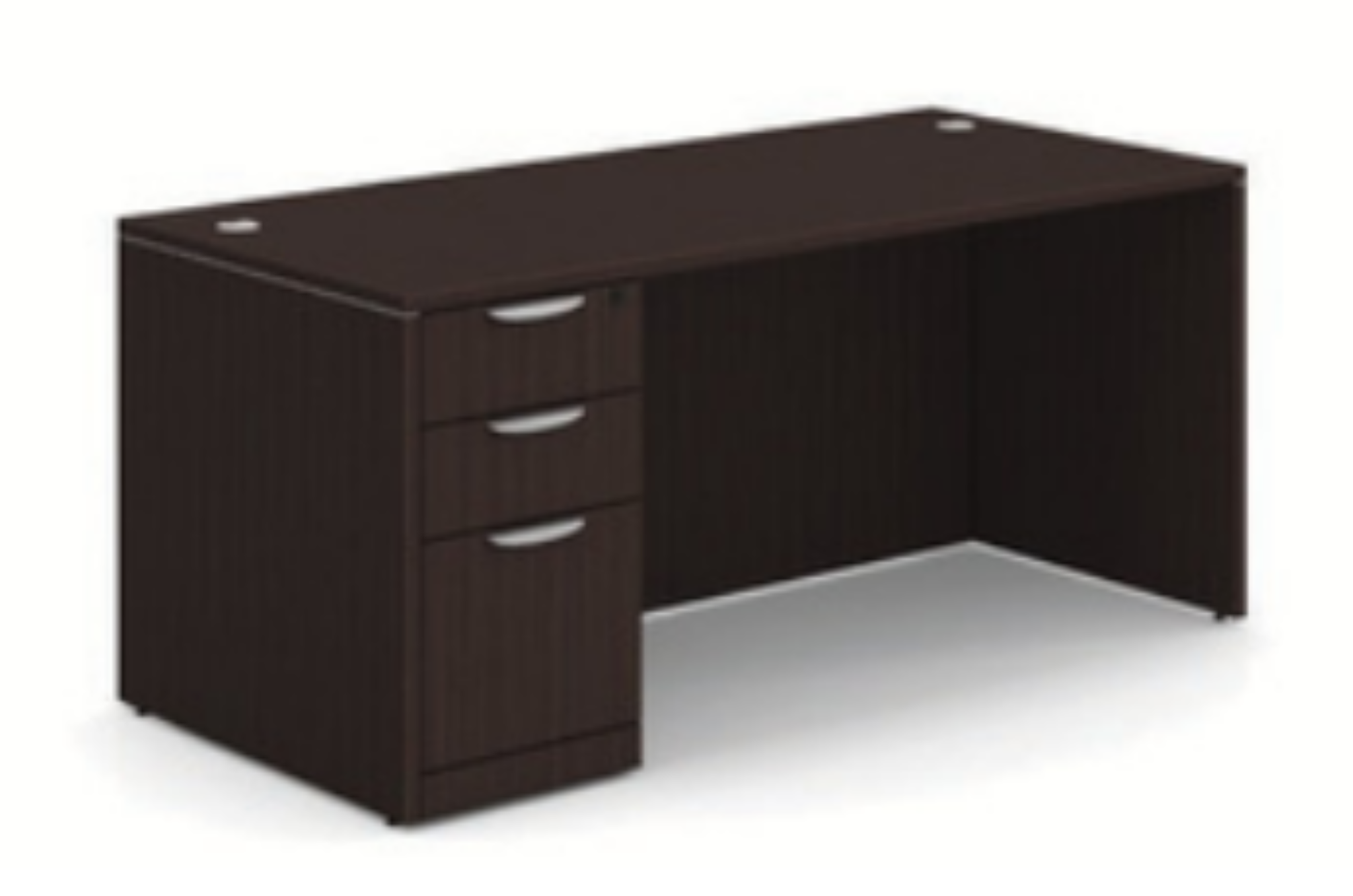 Classic Series Straight Desk with Box/Box/File