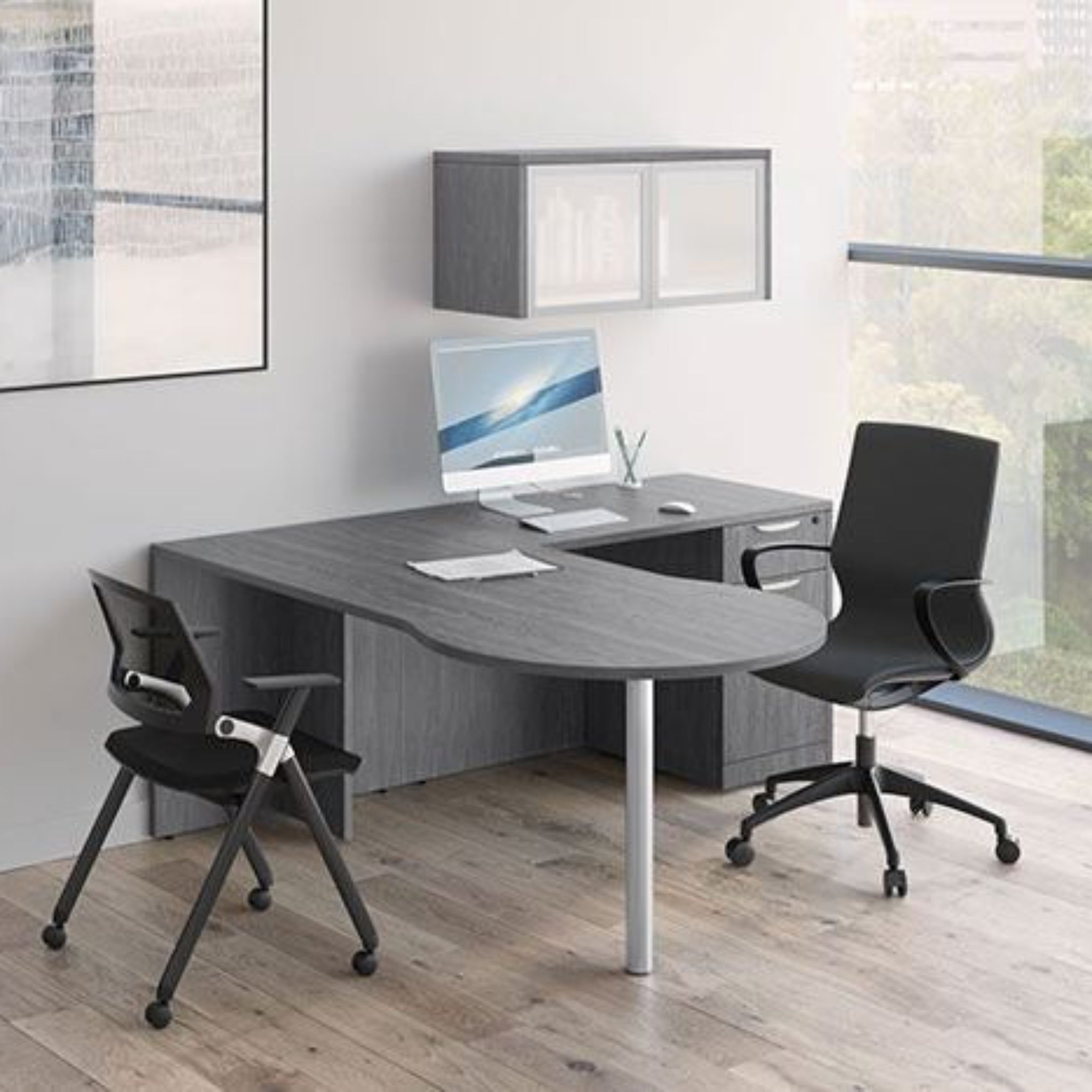 Conference Bullet-Top L Desk