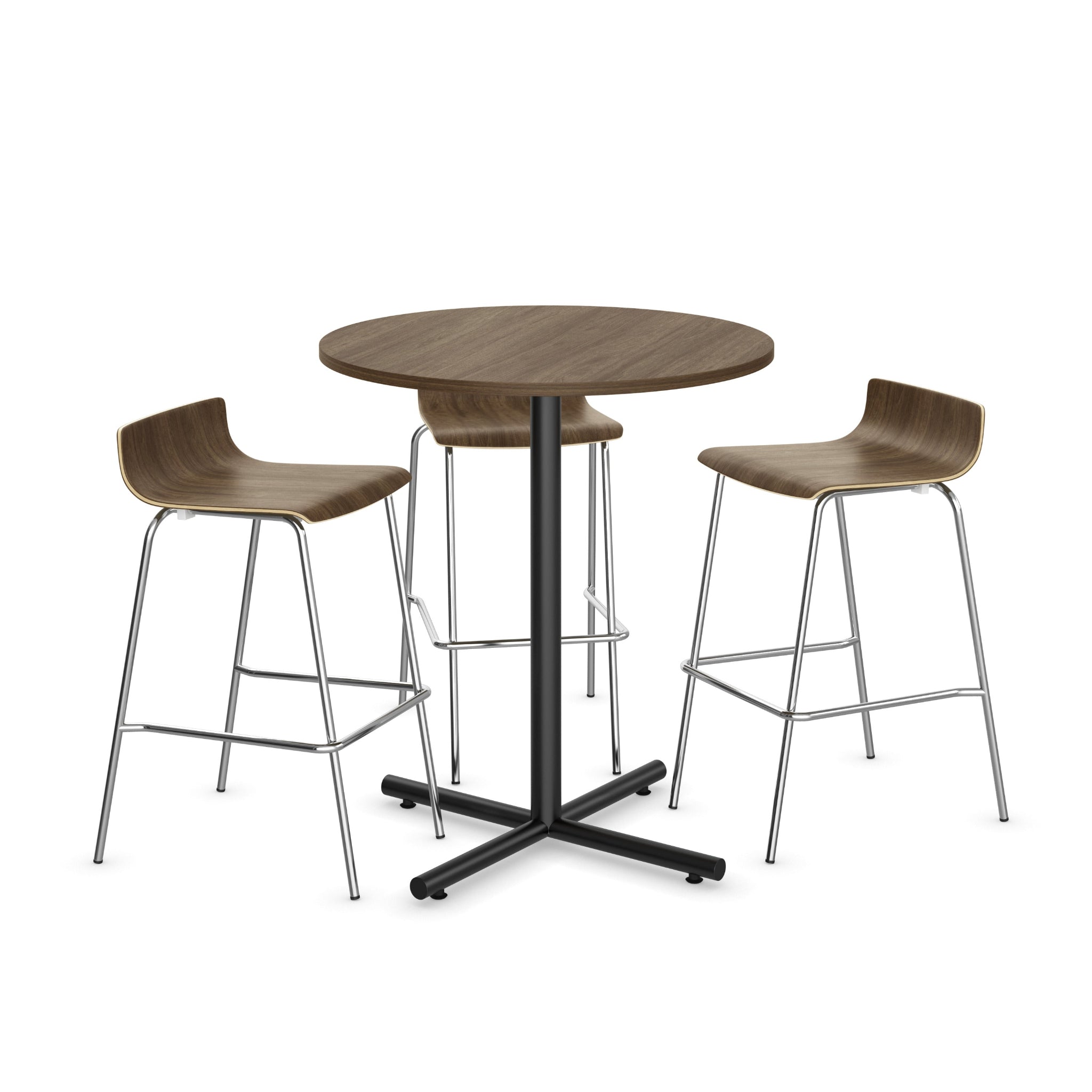 Cross Base Round Breakroom Table