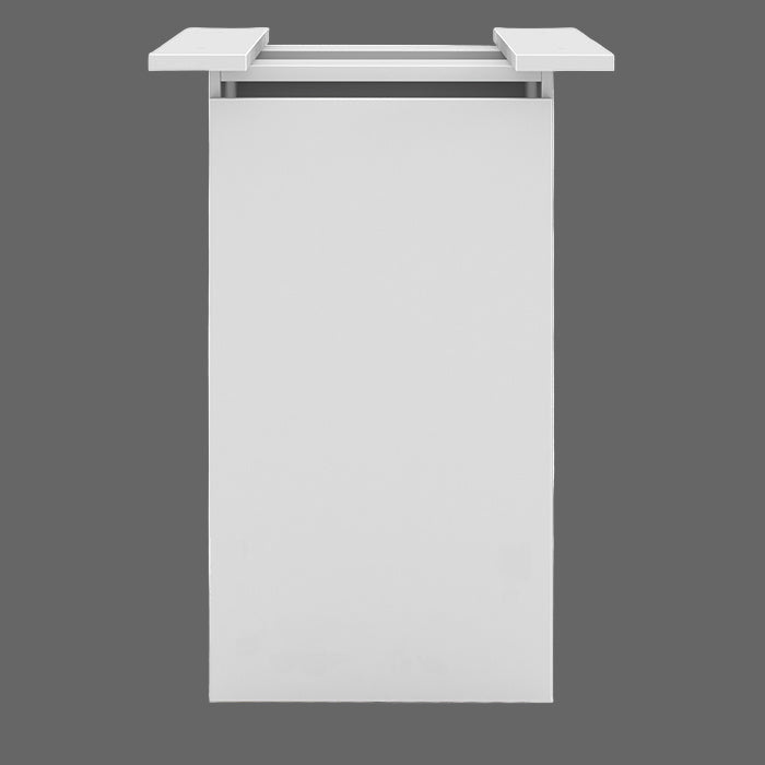 Cafe Height Square Top Cube Base Conference Table