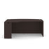 Classic Series Laminate Bowfront Desk Shell with Corner Extension