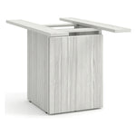 Square Top Cube Base Conference Table