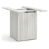 Square Top Cube Base Conference Table