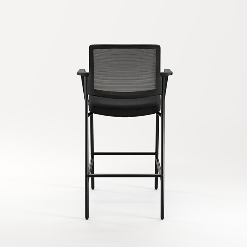 Daisy Stool, black, front