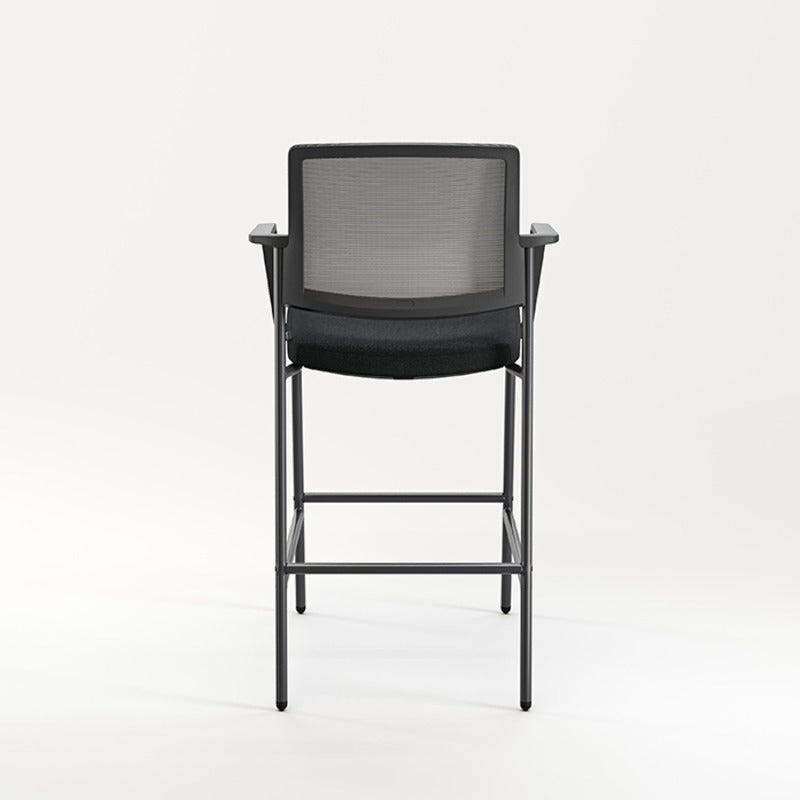 Daisy Stool, charcoal, front