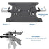 Monitor Arm Laptop Tray