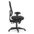 Drone Executive High-Back Chair - Charcoal Fabric, side view