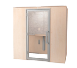 Zenbooth Duo — Maple exterior, product view on white