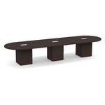 Racetrack Cube Base Conference Table