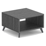 Cube Coffee Table with Silver Base