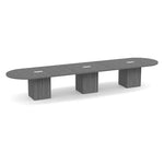Racetrack Cube Base Conference Table