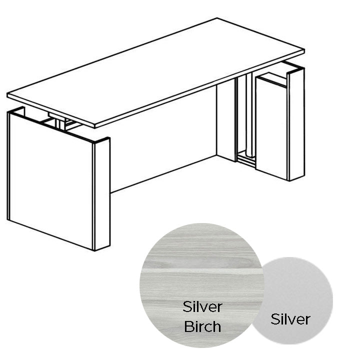 Executive Deluxe Laminate Height Adjustable Desk