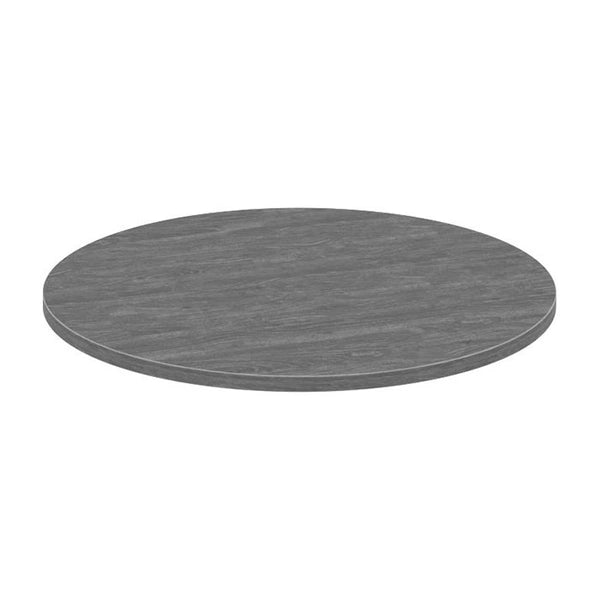 Round Coffee Table with Silver VA Metal Leg Base