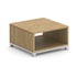 Cube Coffee Table with Silver Base