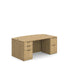 72" Bowfront Desk Shell