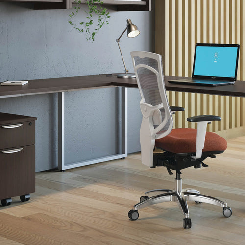 Elements Series Loop Leg L-Shape Desk