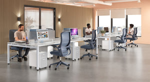 Elements Series U-Leg Benching Workstation