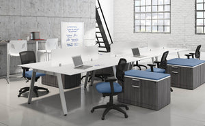 Elements Series VA Leg Benching Workstation