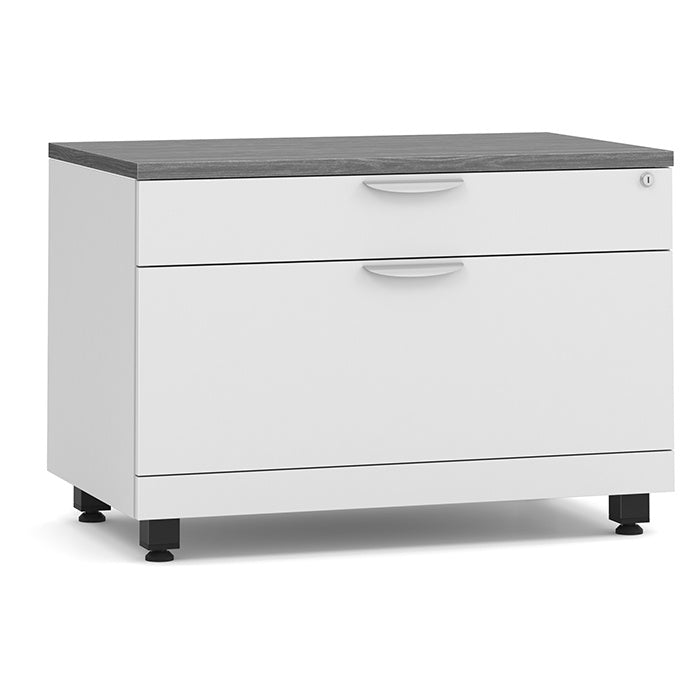 Elements Series Laminate 2-Drawer Storage Cabinet