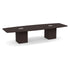 Boat-Shaped Cube Base Conference Table