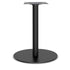 Round Laminate Table with Black Round Base