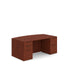 Classic Series Laminate Bow Front Desk Shell