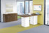 Cafe Height Square Top Cube Base Conference Table