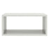 Cube Coffee Table with Silver Base