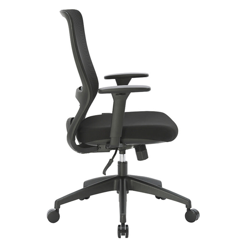 Flint Lite Mid-Back Chair, side view