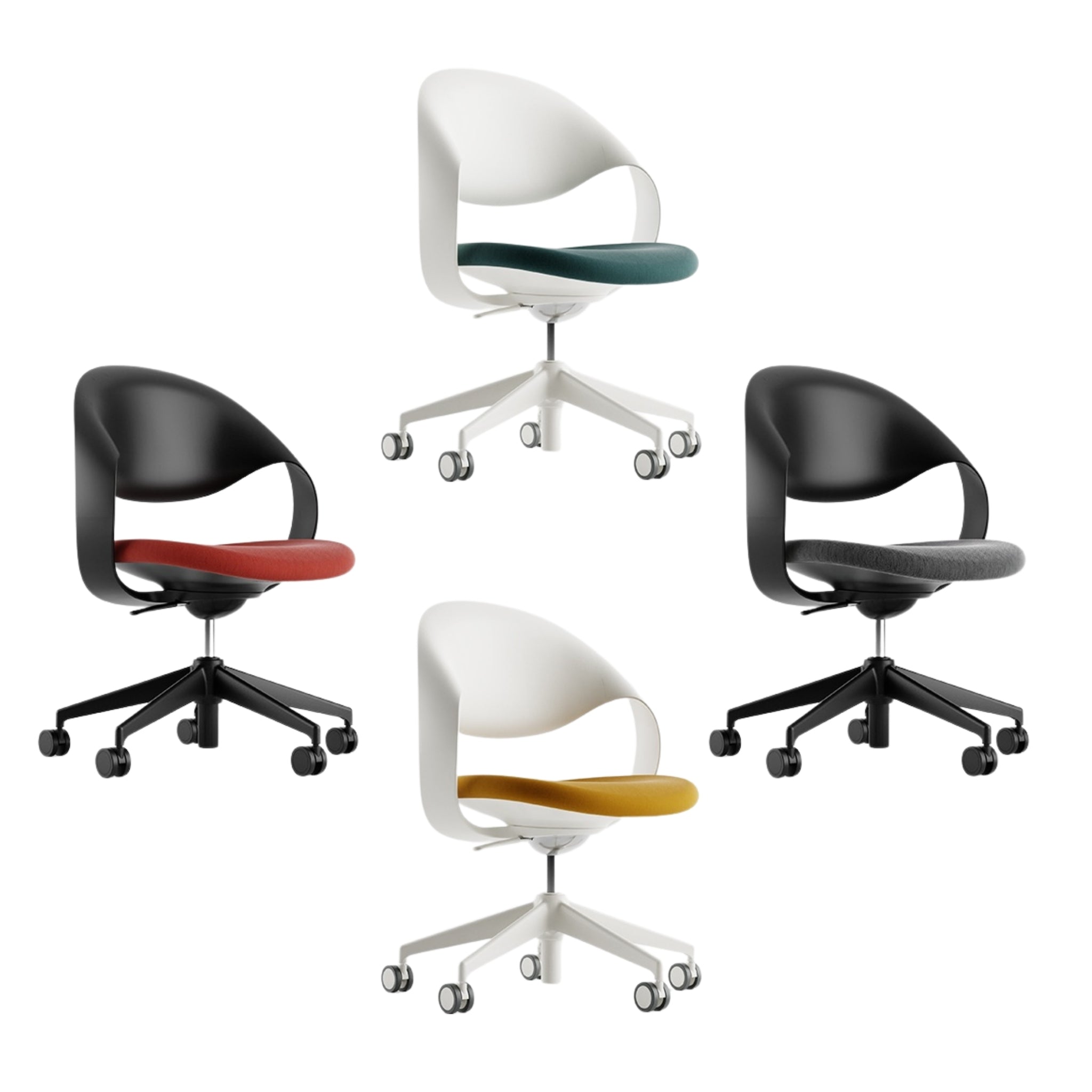 Konfurb Loop Mid-Back Office Chair