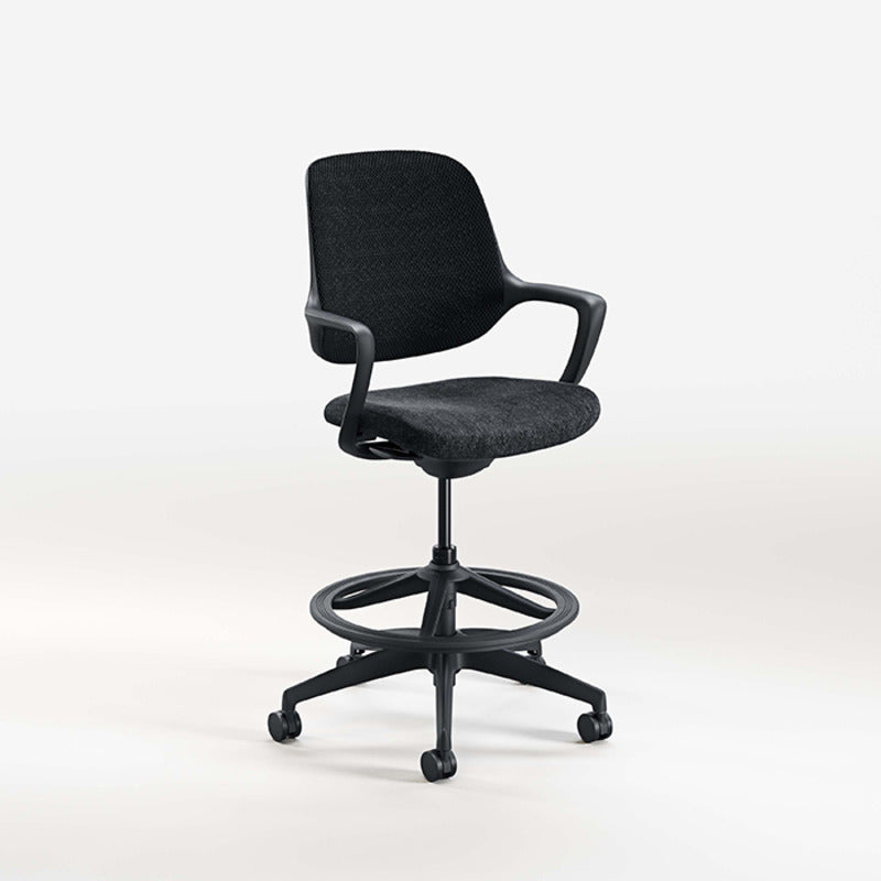 Konfurb Niro Drafting Stool, three-quarter view