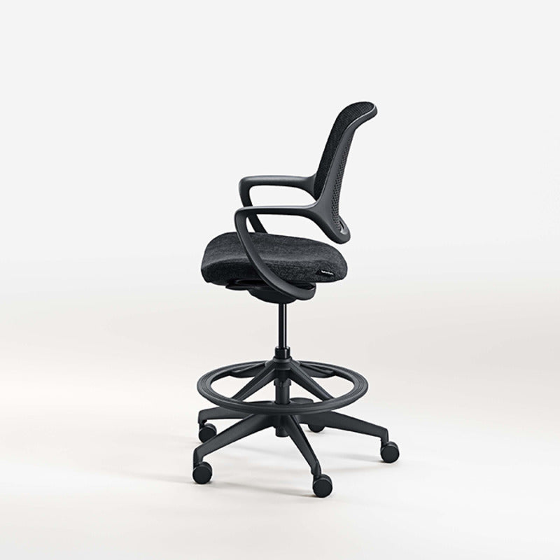 Konfurb Niro Drafting Stool, side view