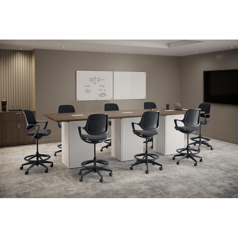 Konfurb Niro Drafting Stool, at a counter