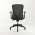 Konfurb Nuvé Executive Chair, black frame, charcoal seat