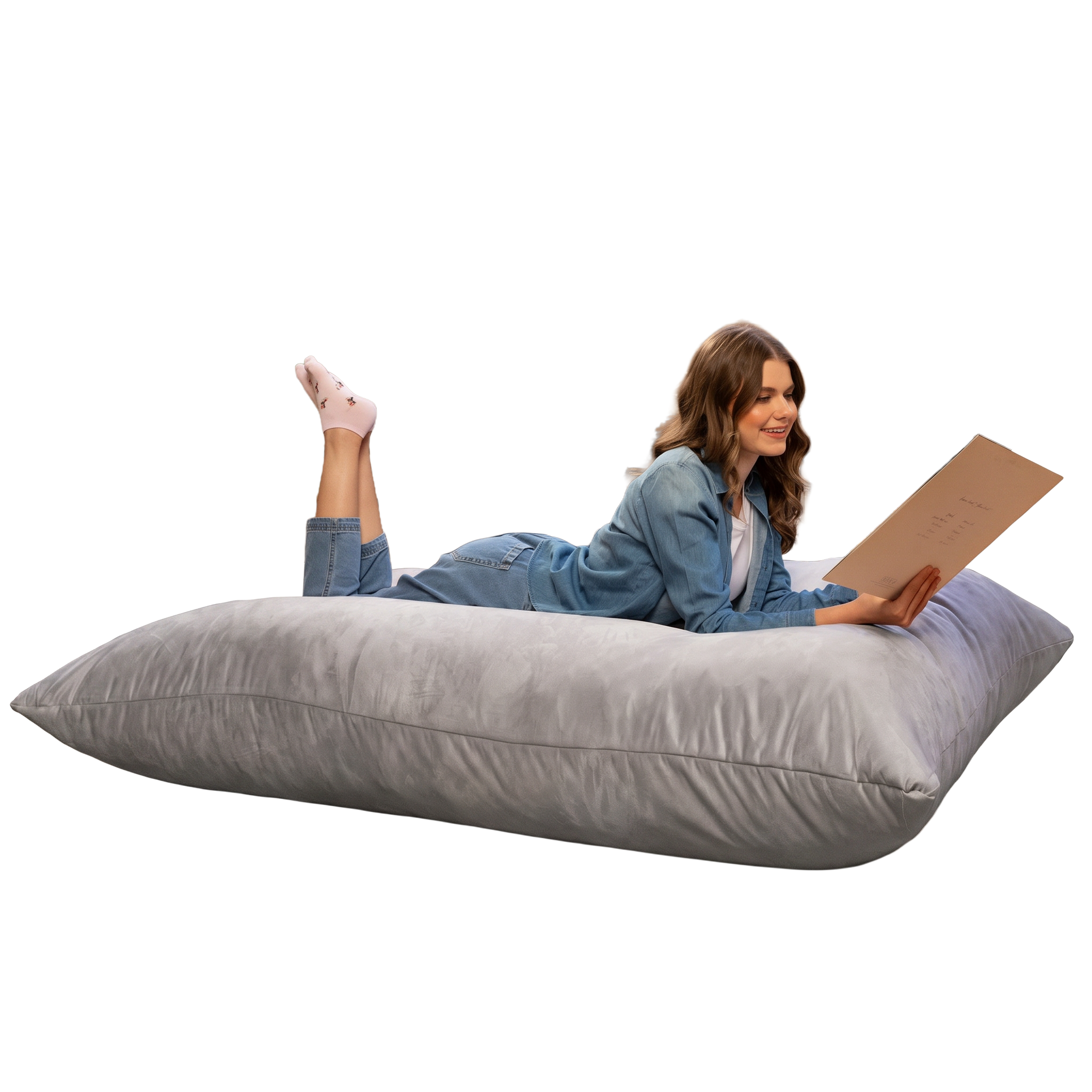 Jaxx Pillow Saxx 5.5-Foot Bean Bag Lounger