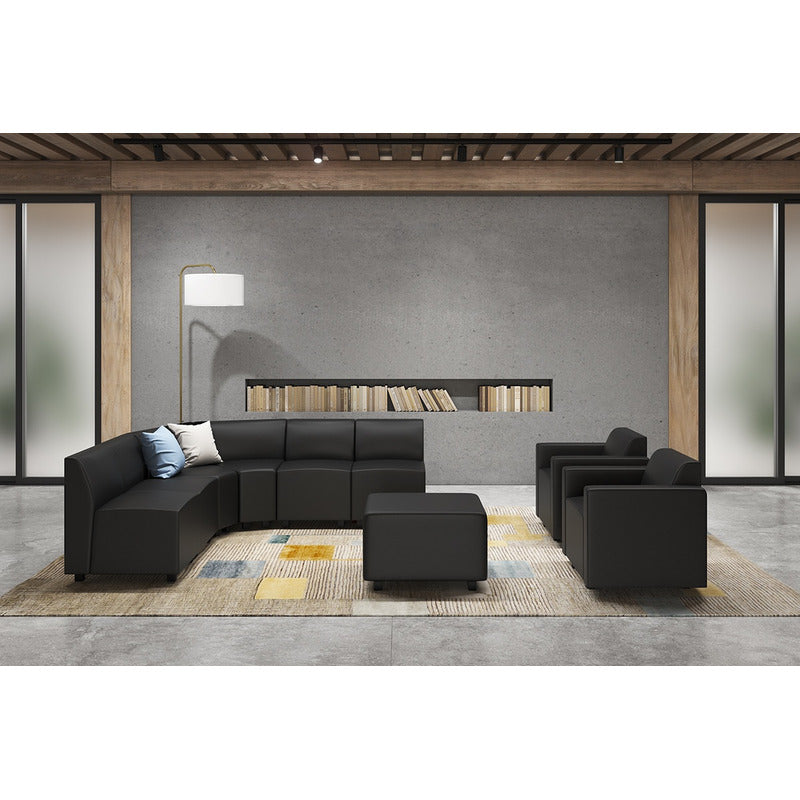 Remix Modular Reception Seating, lobby layout