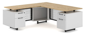 Riser Series L-Shape Desk