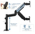Clamp-On Pneumatic Monitor Arm