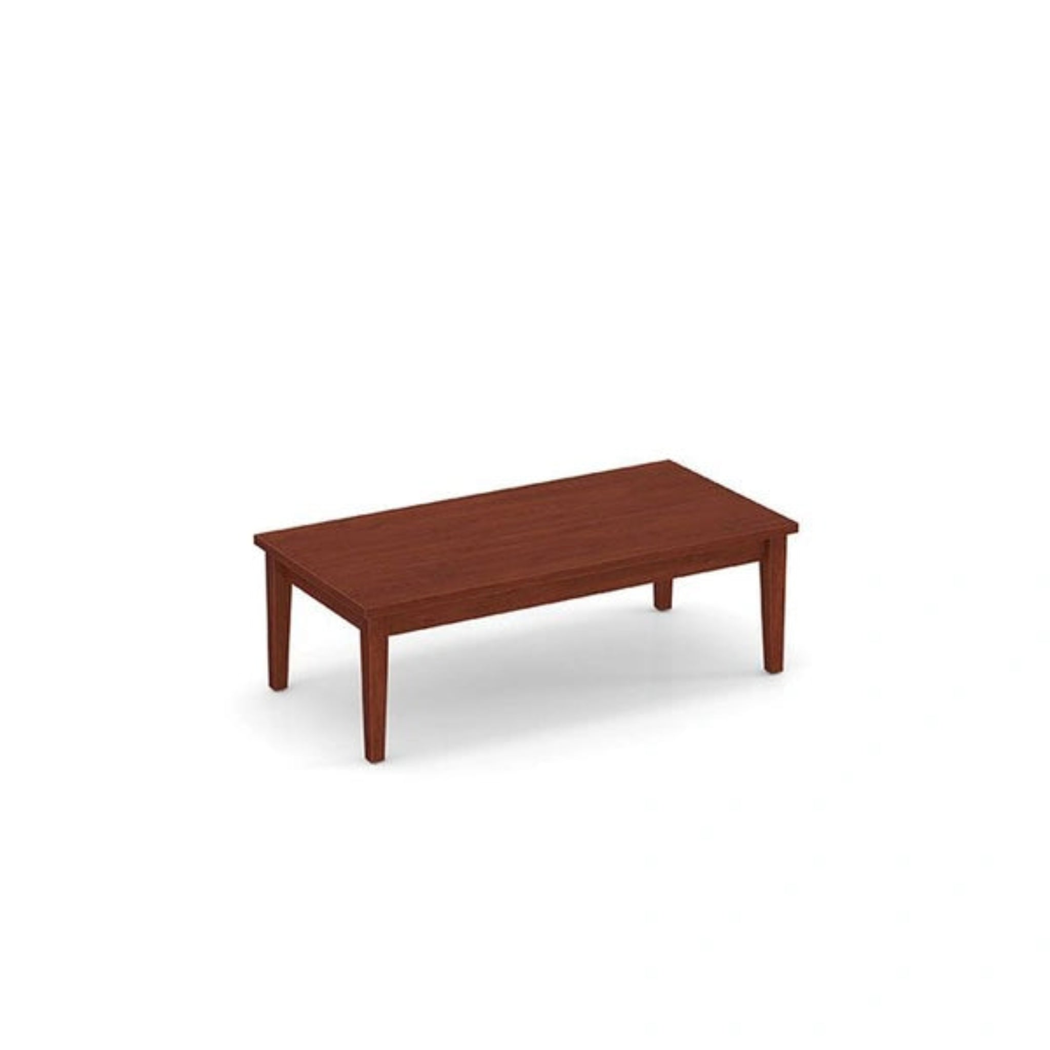 Solid Wood Base Coffee Table Cherry