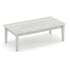 Solid Wood Base Coffee Table Silver Birch