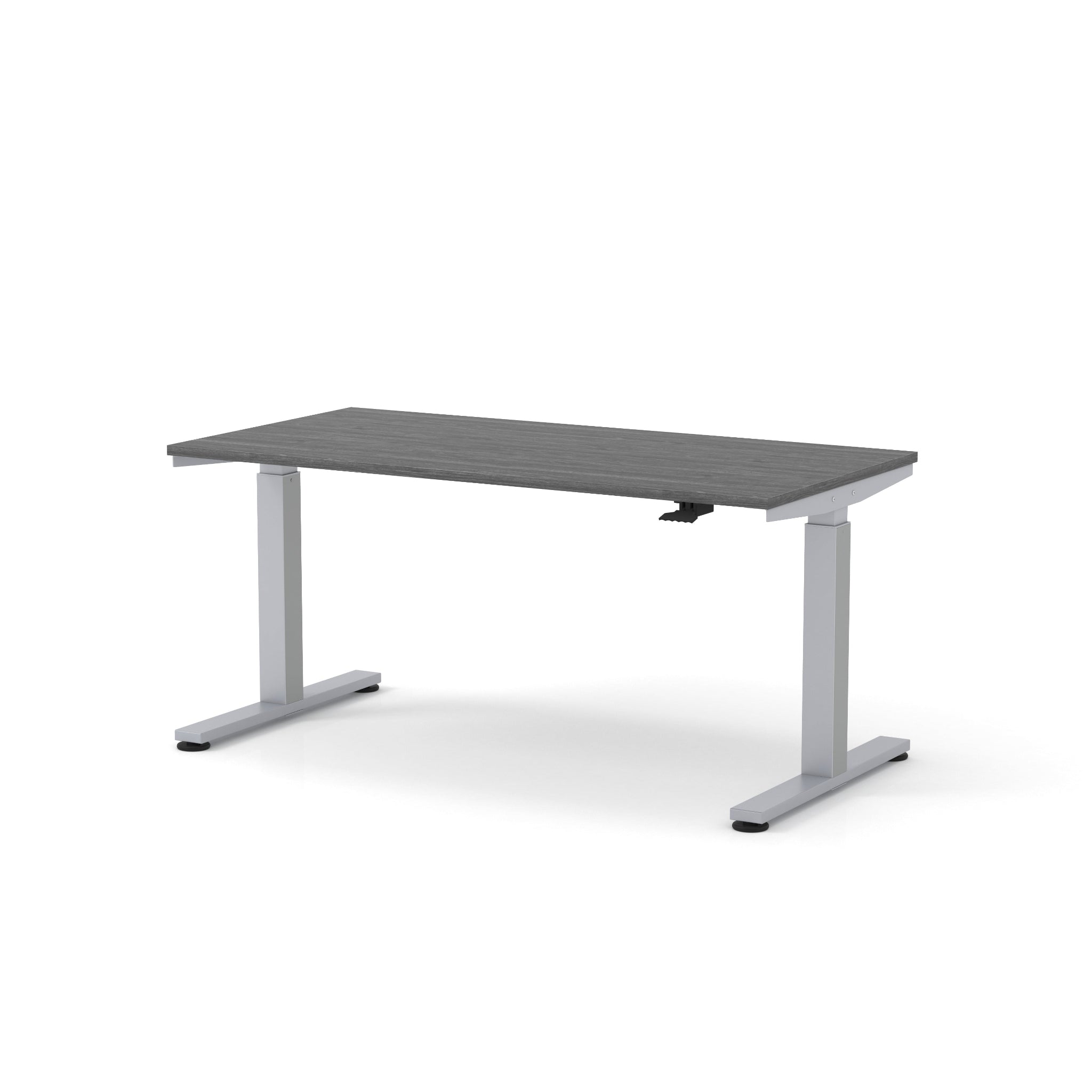 Standard Two-Stage Electric Height Adjustable Desk Newport Gray