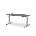 Standard Two-Stage Electric Height Adjustable Desk Newport Gray