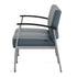Vitality Medical 2-Seat Bench, shared half arm, side view
