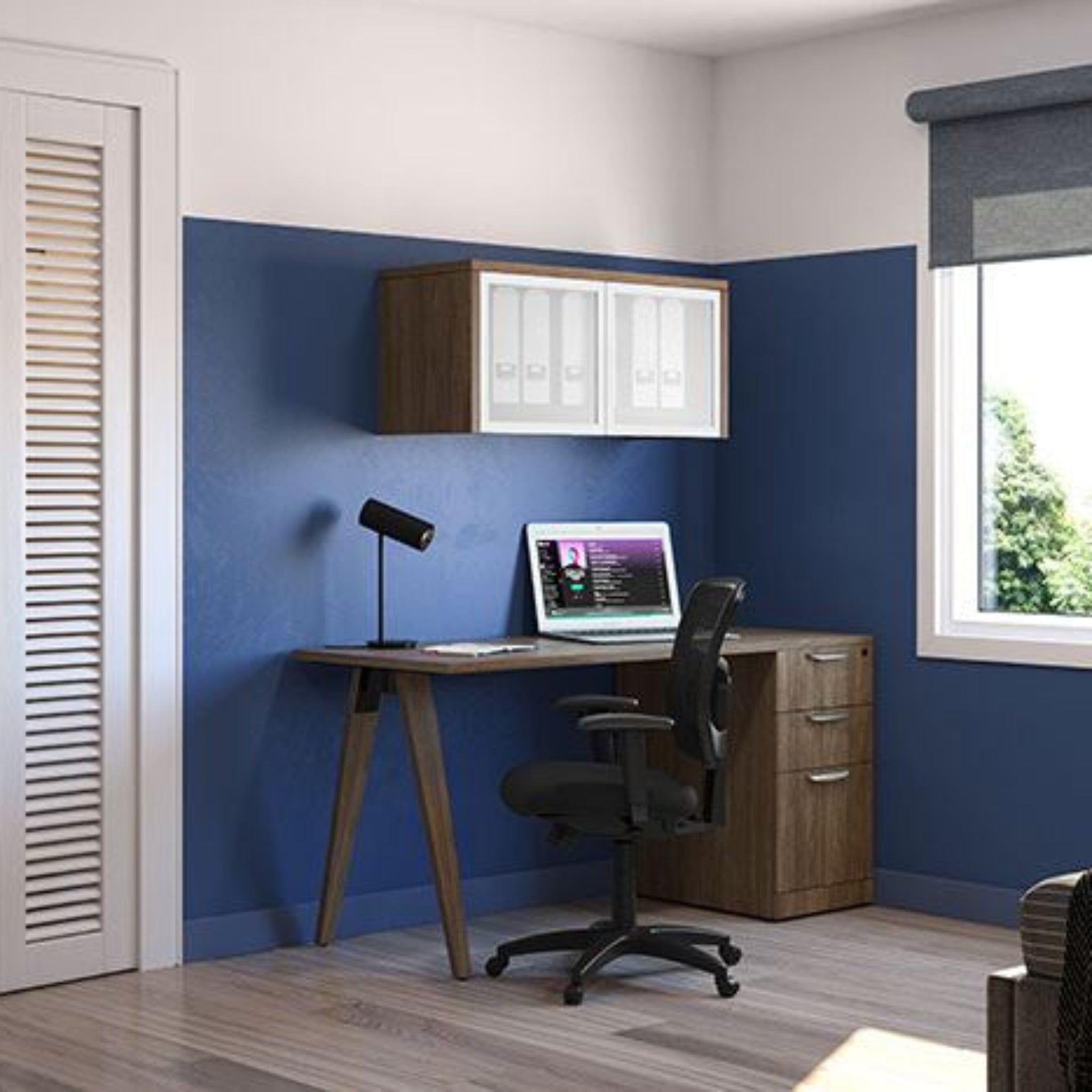 Y-Series Mid-Back Mesh Task Chair Black