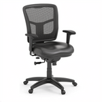 Y-Series Mid-Back Mesh Task Chair Black Antimicrobial